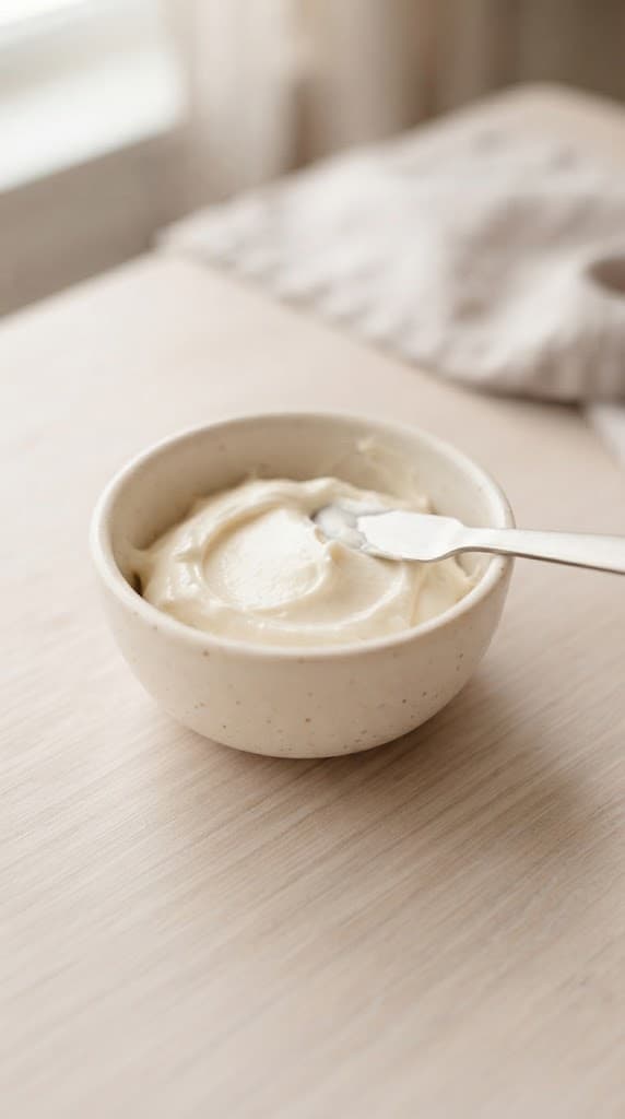 Smooth cream cheese mixture with powdered sugar, vanilla, and a pinch of salt for one no-bake Oreo-style dessert
